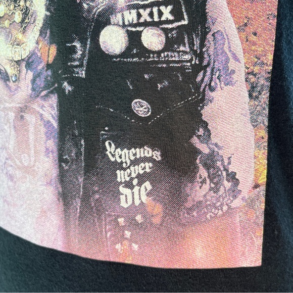 Black Juice World Graphic T Shirt Size S Purple Photo Image Rapper Hip Hop Music - Picture 7 of 7